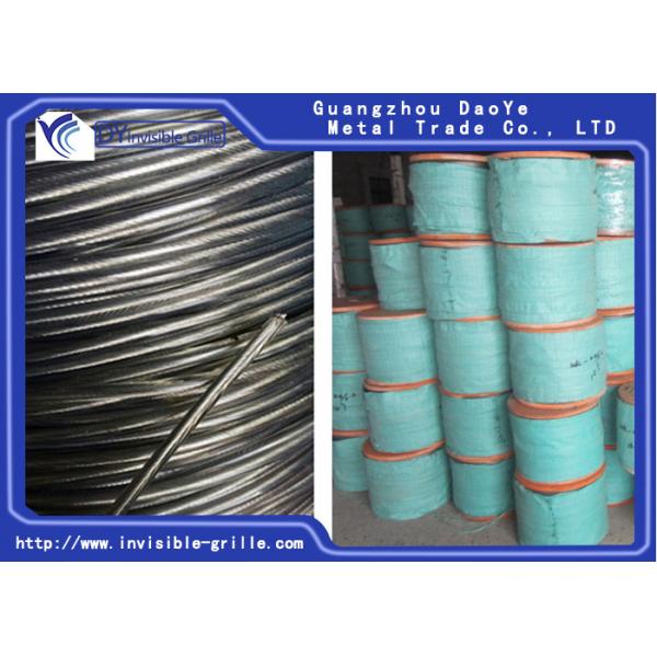 Quality Safety Grilles Stronger Foundation Frame Wire Aluminium for the Balcony for sale