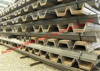 China U-Shaped Type Cold Rolled Sheet Pile For Steel Structure Building Foundation Construction factory