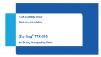 Buy cheap Sterling® 77X-010 Air-Drying Impregnating Resin ELANTAS from wholesalers