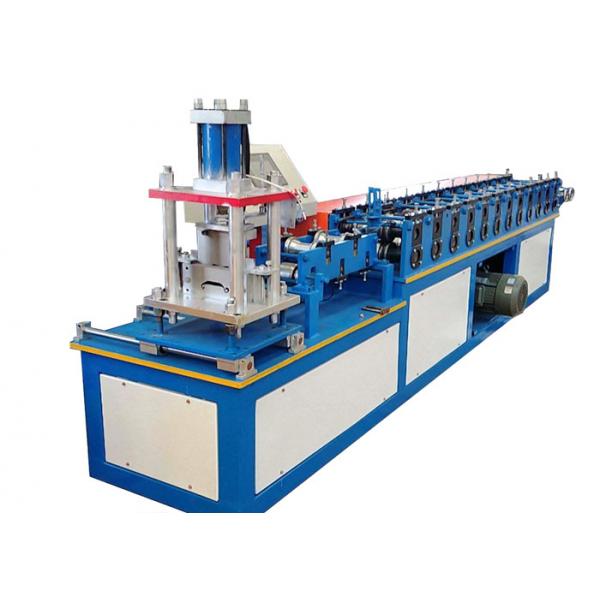 Quality Metal Decoration Door Shutter Roll Forming Machine High Speed 30-50 M / Min for sale