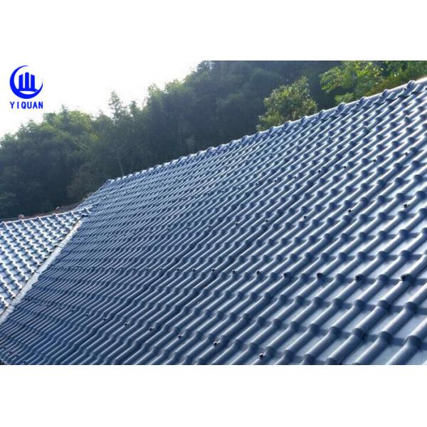 Quality Anti Corrosion Asa Synthetic Resin Roof Sheet High Pavement Efficiency for sale