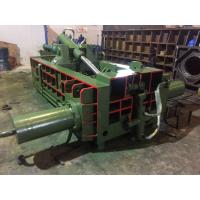 Quality Manual Valve Control Scrap Baler Machine / Hydraulic Scrap Baling Press for sale
