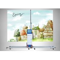 Quality 3d Effect Automatic Vertical Art Wall Mural Inkjet Printers Machine on Wall/Glass/Wood/Ceramic/Metal for sale