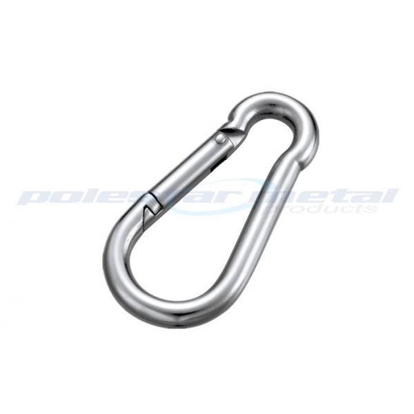 Quality Customized 304 Stainless Steel Carabiner Snap Hook D Ring Swivel For Handbag for sale