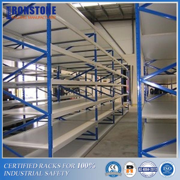 Quality 50mm Height Adjustable Steel Storage Warehouse Shelves Rack with Hand-loaded for sale