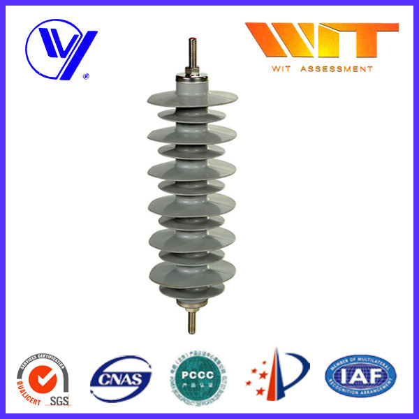 Quality MOA Type Lightning Surge Arrester Silicon Rubber Material ISO-9001 Certified 30KV 5KA for sale