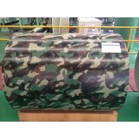 Quality Camouflage Printech Color Coated Coil PPGI 0.5mm*1200mm Z150 PVDF DX51D for sale