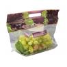 China Eco Reusable Fresh Fruit Bags Micro Perforated Packing Plastic Material Flat Bottom factory