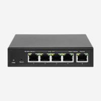Quality Desktop Smart PoE Switch With 5 Cable Max 100m And IEEE 802.3x Flow Control for sale