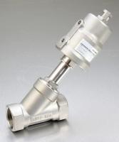 China Stainless Steel Angle Valve , PV700 2 / 2 Way Angle Valve For Liquids / Gases factory