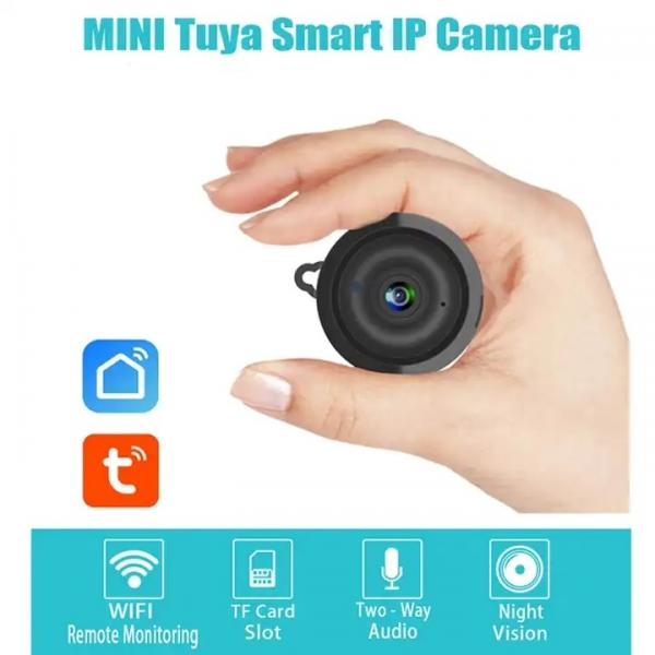 Quality CMOS Infrared Small WiFi Camera , P2P Mini Outdoor Camera Wireless for sale