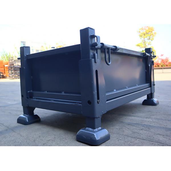 Quality ODM Returnable Stillage Bins Metal Box Pallet 4 Sided for sale