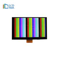 China 24bit RGB 800x480 LCD Display Car TFT Screen With LVDS 40 Pin factory