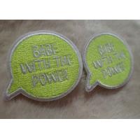 China Exquisite And Multicolor Personalised Embroidered Badges , Custom Embroidered Patches For Baby Clothes factory
