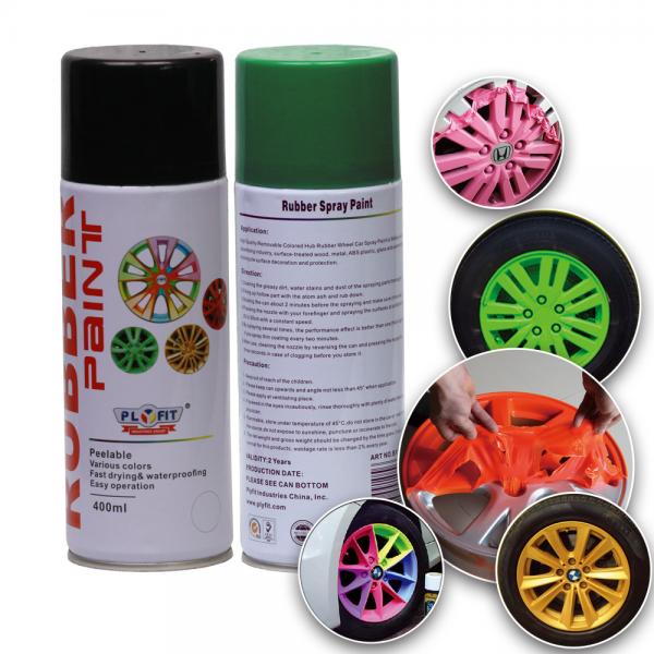 Quality Multi Colors Rubber Spray Paint Car Fluorescent Liquid Coating Abrasion Resistant for sale