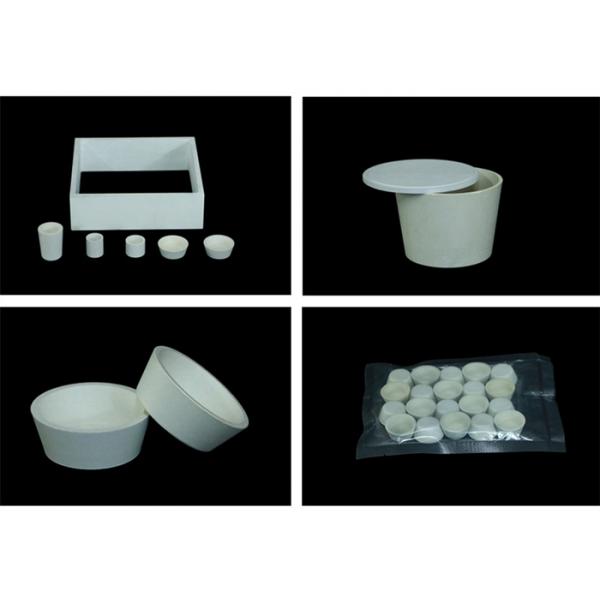 Quality Customizable Hot Press Boron Nitride Ceramic Crucible High Temperature for sale