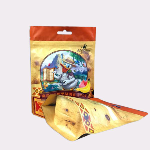 Quality Biodegradable Foil Ziplockk Packaging Bag Waterproof Food Moisture Proof Plastic Bags for sale