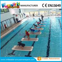 China DWF Material Customized Water Toys Inflatable Water Floats Yoga Exercise Mats factory