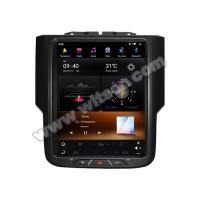 China 9.7 Screen Tesla Vertical Android Screen For Dodge Ram 1500 2500 3500 2011-2018 Car Stereo factory
