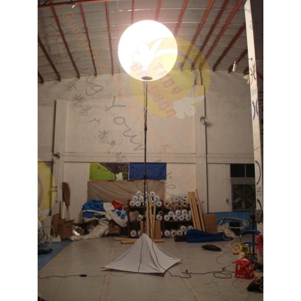 Quality Waterproof, fireproof PVC Standing lighting balloon , PVC or oxford Inflatable Lighting Balloon for sale