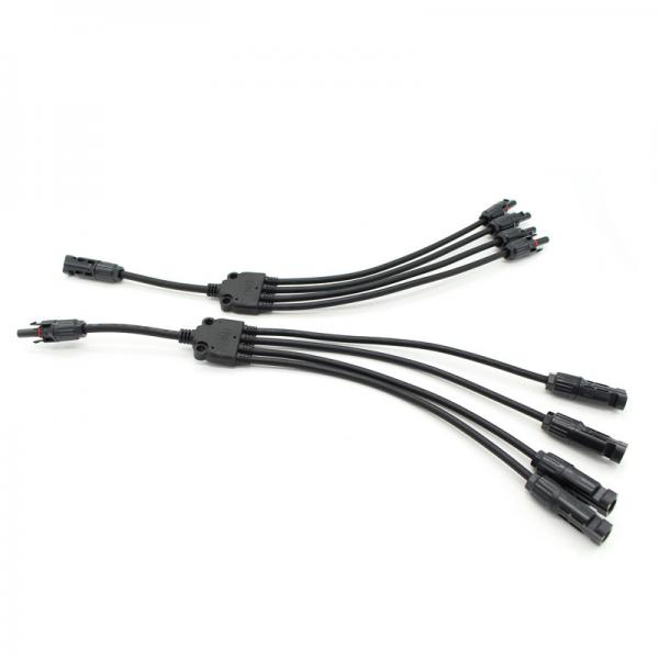 Quality Waterproof IP67 Snap In PV Connectors Cable Female And Male for sale