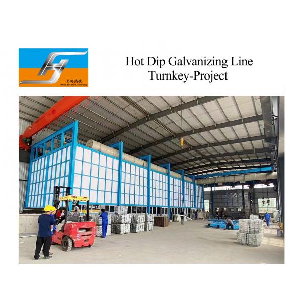 Quality Industrial Automatic Hot Dip Galvanizing Plant Production Line Turnkey Project for sale