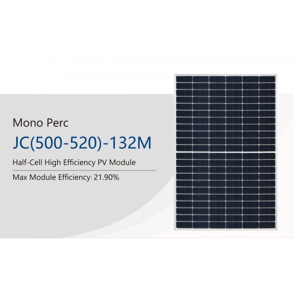 Quality High Quality and Efficiency Half-Cell Monocrystalline Solar Panel 500W 510W 520W for sale