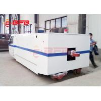 China Material Handling Railway 1000T Motorized Platform Cart factory