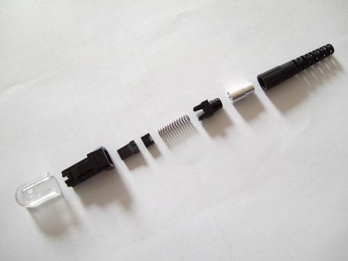 Quality ISO ROHS black APC/UPC/PC MT-RJ Fiber Optic Connector ,Wide-range in application for sale