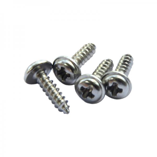 Quality PA3.0X12 Stainless Steel Pan Head Self Tapping Screws Cold Forging for sale