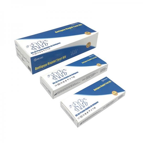 Quality Home Antigen Sars Cov 2 Rapid Test Kit Nasal Swab / Throat Swab CE FDA for sale