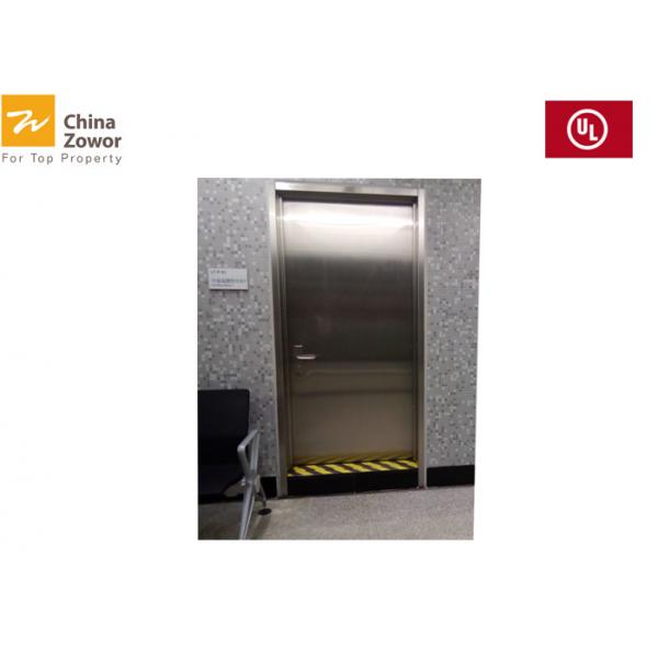 Quality Emergency Exit 0.8mm Leaf Galvanized UL Listed Fire Door for sale