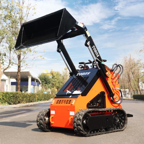 Quality 2500-3000Lbs Small Skid Steer Loader Lightweight 15-20 Gallons Fuel Capacity for sale