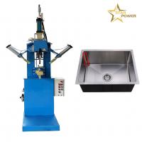 China Customized Kitchen Sink Machine Weld Seam Pressing Edges And Corner Handmade Sink Rolling Press Machine factory