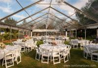 Buy cheap Clear Top Cover Outside Aluminum Luxury Wedding Tents Different Lightings from wholesalers
