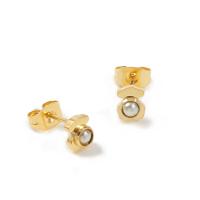 China Fashion Stainless Steel Earrings Cute Lady Gold Plated Engagement factory