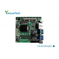 Quality ITX-B75AH2AC Motherboard Gigabyte Mini Itx Intel PCH B75 Chip 10 COM 12 USB PCI for sale
