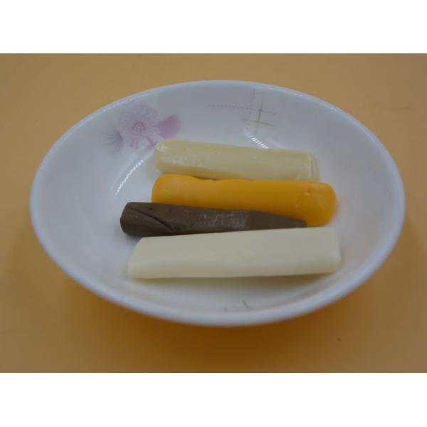 Quality Coconut Flavor Girls Chewy Milk Candy Bar Long Shape With Real Raw Material for sale