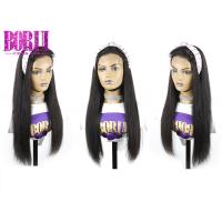 china 250% Density Hand Made Custom Made Lace Wigs , Straight Custom Closure Wigs Wave Lace