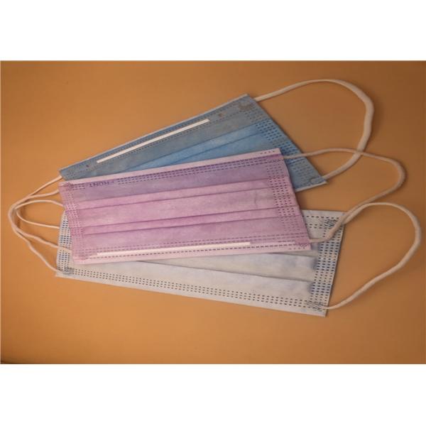 Quality Earloop Disposable Medical Mask / Disposable Mouth Cover Mask Perfect Fitting for sale