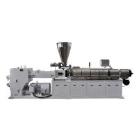 Quality Plastic Recycling Extruder Machine / Twin Screw PVC Extruder Machine output for sale