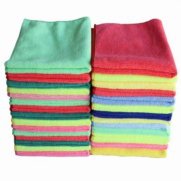 Quality ODM Soft Microfiber Cleaning Cloth Dust Cleaner With High Water Absorption for sale