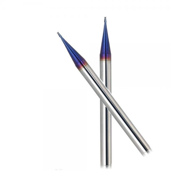 Quality Tungsten Carbide Micro End Mills 0.4mm 2 Flutes Hrc55 for sale