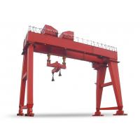 Quality IP55 50 Ton Rail Mounted Double Girder Gantry Crane For Material Handling for sale