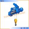 China High Speed Monorail 220V - 440V Electric Wire Rope Hoist with Trolley factory