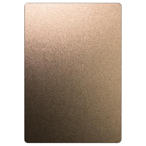 Quality Heat Resistant / Waterproof / Fireproof Decorative Stainless Steel Sheet Bead Blast Finish for sale