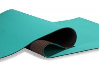 China Latex Free TPE Yoga Mat Lightweight Skid Resistance Double Side Unique Textures factory