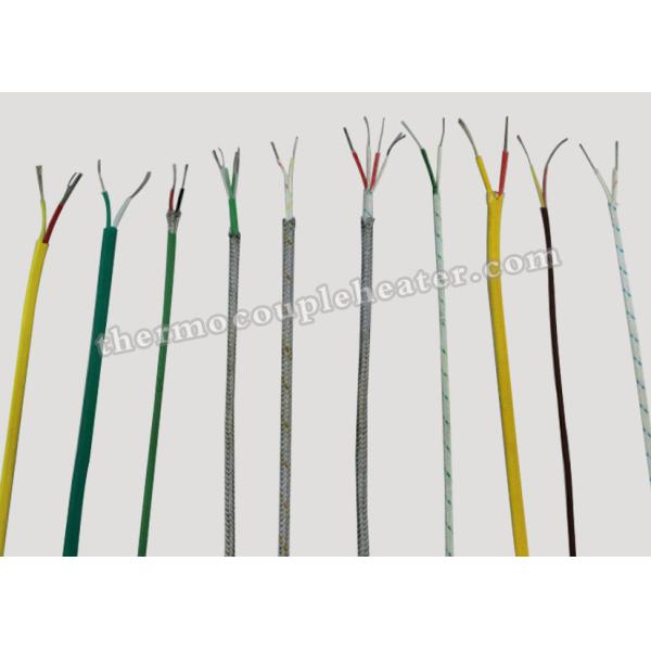 Quality Fiberglass Insulated Stainless Steel FB+FB+SS Thermocouple Compensating Wire for sale