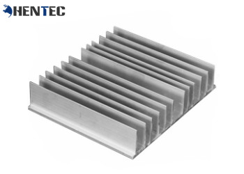 Quality 6063 Alloy Alodine Aluminum Heatsink Extrusion Profiles With CNC Machining for sale