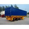 China 2 And 3 Axle Flatbed Semi Trailer With Capacity 40-70T ISO9001 Standard factory